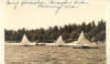 CAMP HORESHOE HORSESHOE LAKE MINONG WIS 1940