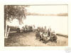 POSTCARD DEPICTING AN INDIAN POW WOW IN NORTHERN WISCONSIN CIRCA 1938